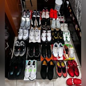 Jordan’s Nikes and Pumas Various sizes